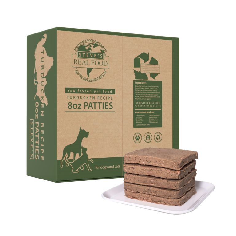 Steve’s Frozen Raw Dog & Cat Food, Turducken Recipe