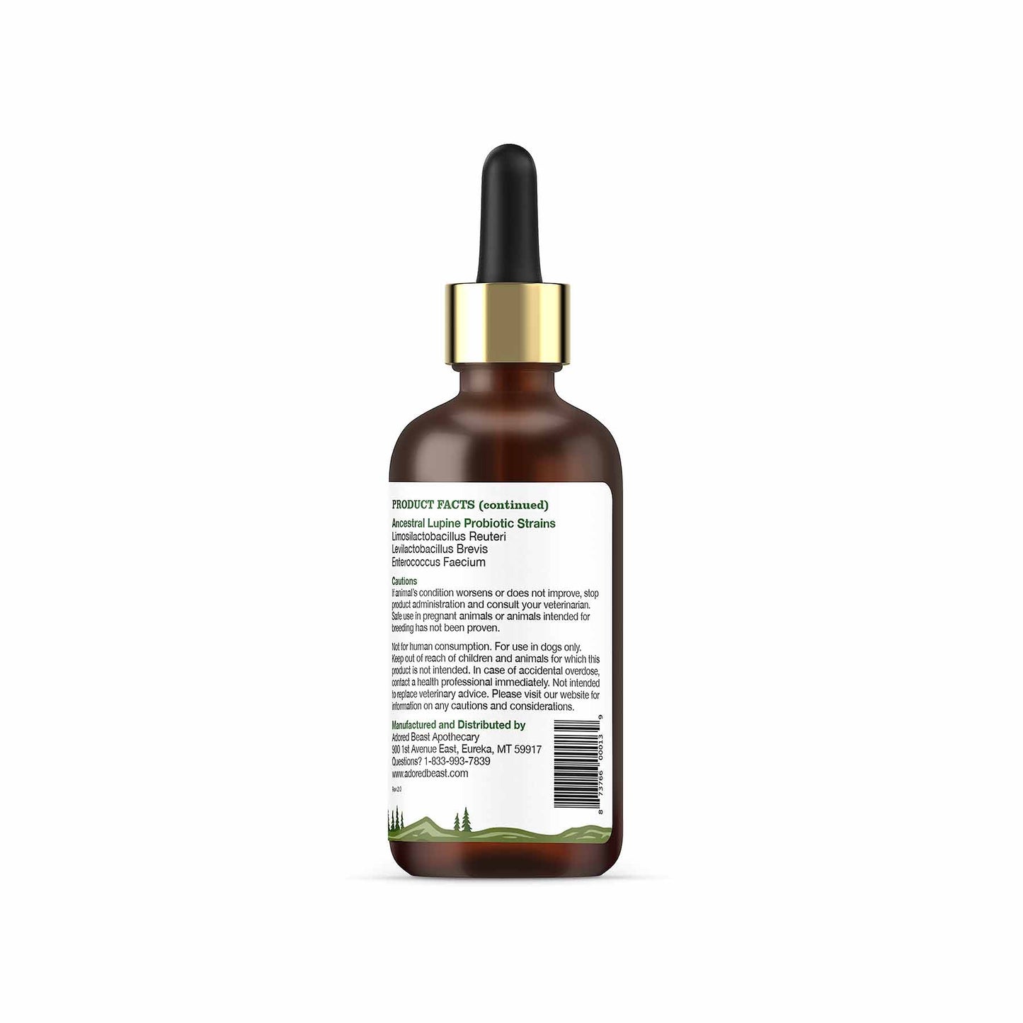 Adored Beast Apothecary The Wolf | Species Appropriate Probiotic