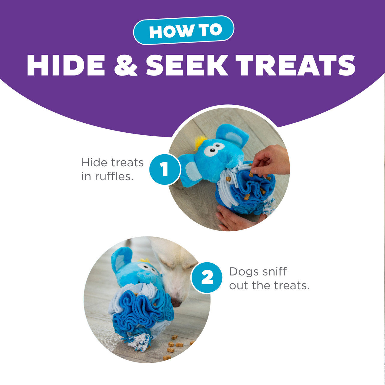 Stuff N' Snuffle Interactive Plush Ball