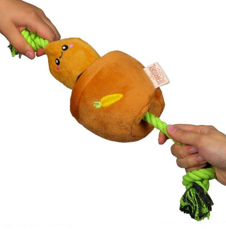 Territory Carrot Tug and Treat Toy