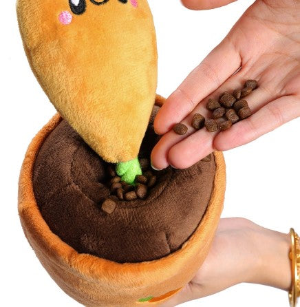 Territory Carrot Tug and Treat Toy