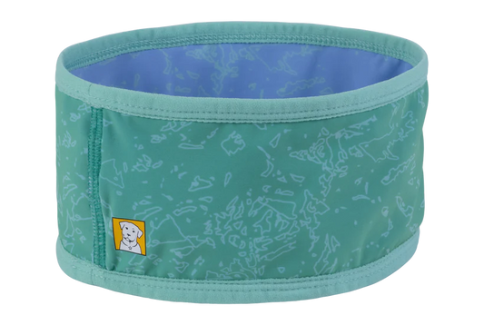 Swamp Cooling Neck Gaiter Aurora Teal & Heliotrope Purple | Ruffwear