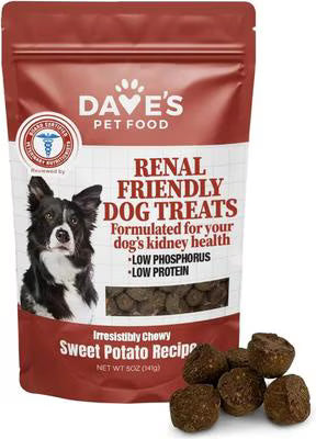 Dave's Pet Food Renal-Friendly Soft & Chewy Dog Treats