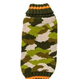 Camo Dog Sweater by Chilly Dog