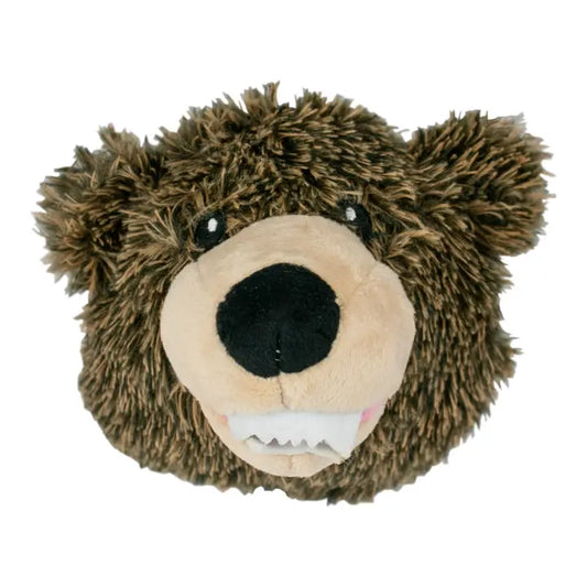Grizzly Bear 2-in-1 Fetch Ball Dog Toy