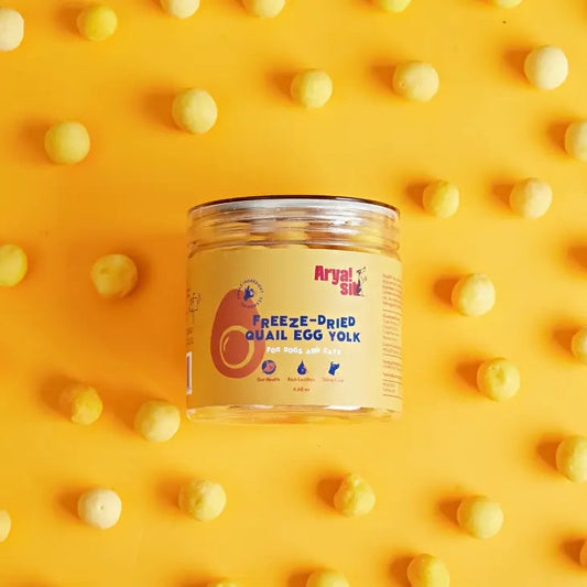 Freeze Dried Quail Egg Yolk | Arya Sit