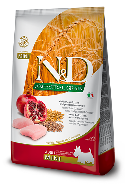 Farmina N&D Ancestral Grains- CHICKEN & POMEGRANATE