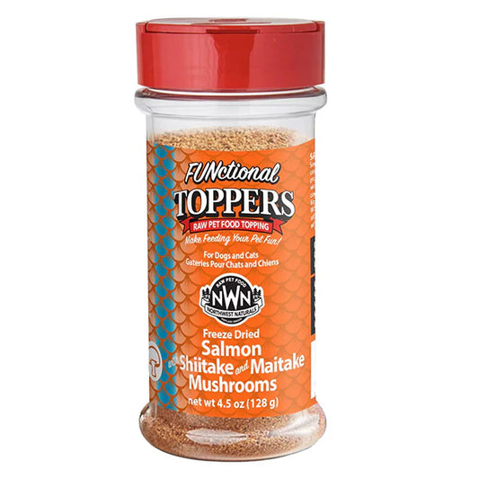 Freeze Dried Salmon with Mushrooms Functional Topper