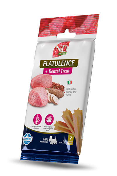 Farmina N&D Quinoa Dental Treat, Flatulence