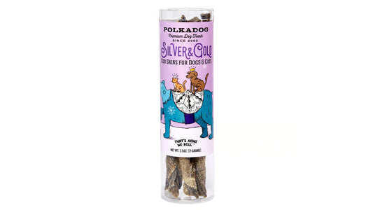 Polkadog Holiday Silver & Gold Cod Skins