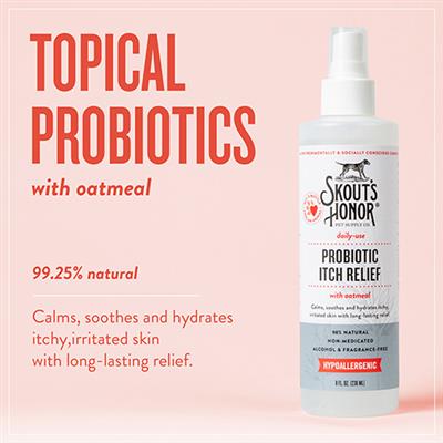 Probiotic Itch Relief Spray | Skout's Honor