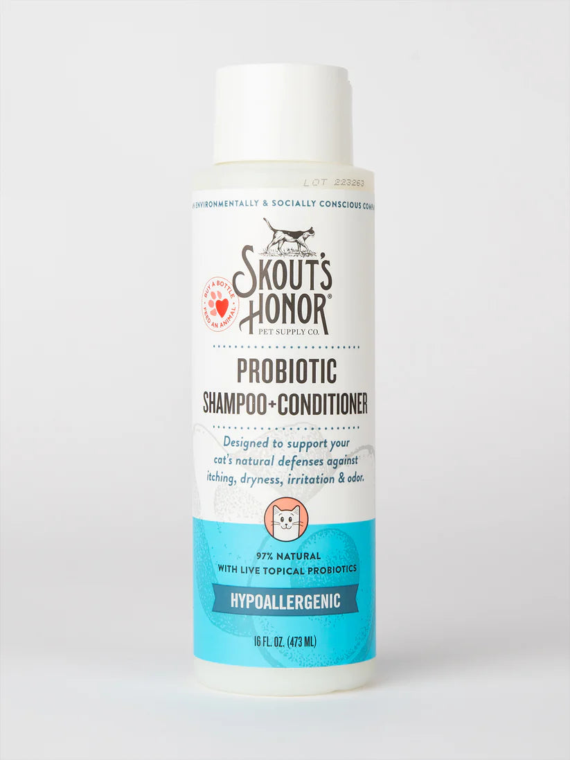 Probiotic Shampoo & Conditioner for Cats | Skout's Honor