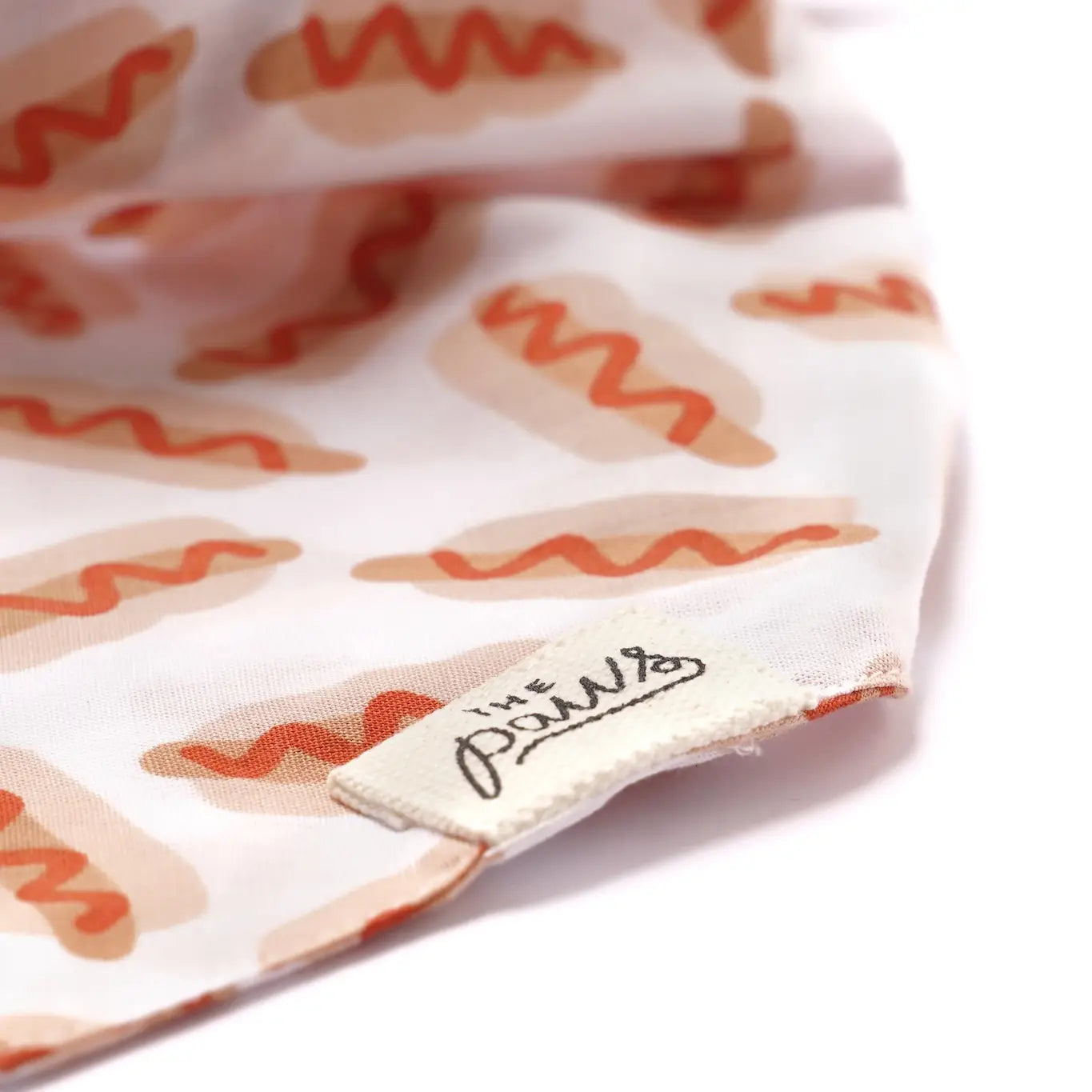 Sizzle Hotdog Dog Bandana