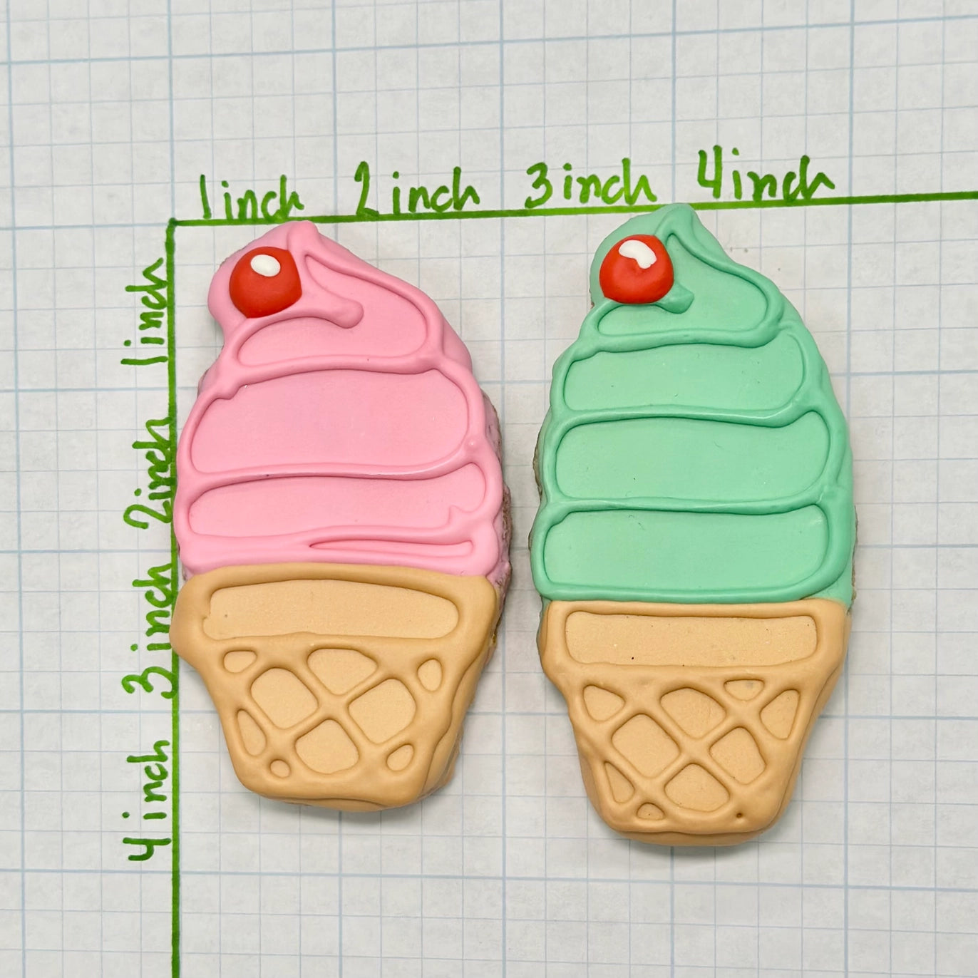 Iced Dog Cookies