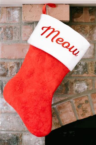 Meow Christmas Stocking