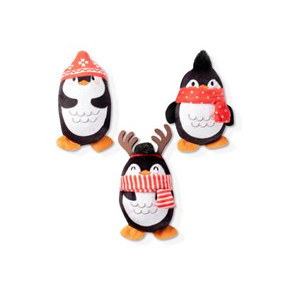 Penguin Small Plush Dog Toy