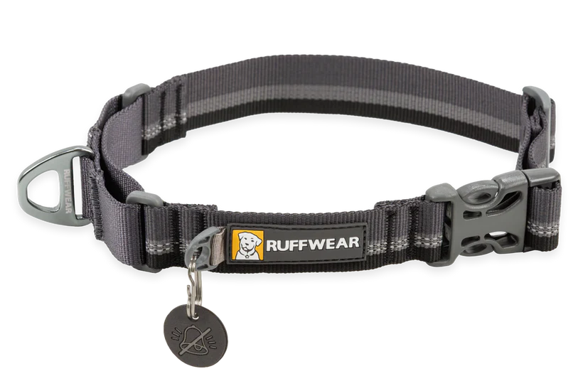 Web Reaction Martingale Dog Collar Balsalt Gray | Ruffwear