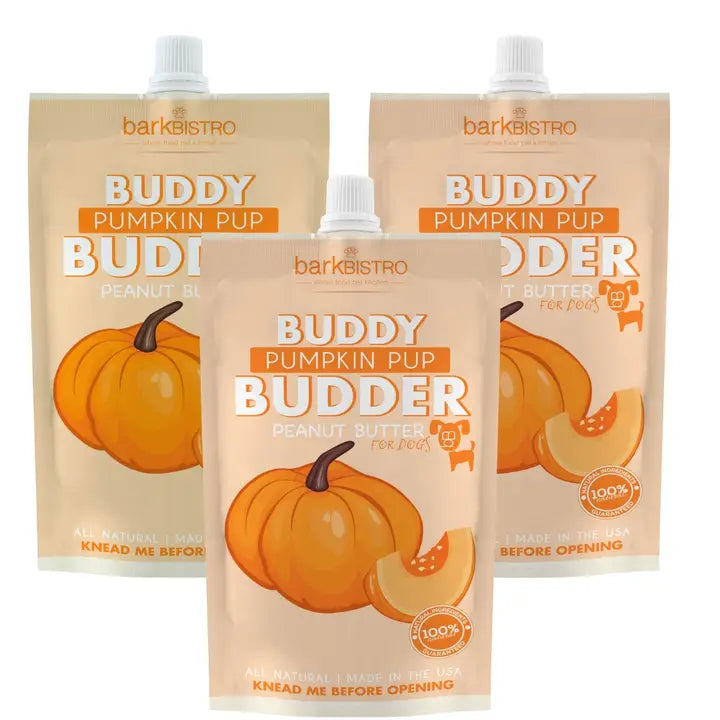 Buddy Budder Pumpkin Pup Peanut Butter for Dogs