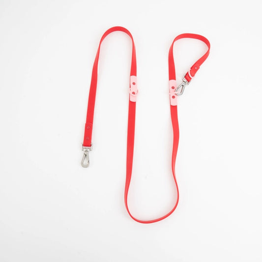 The Fritz Leash | Cherry Red
