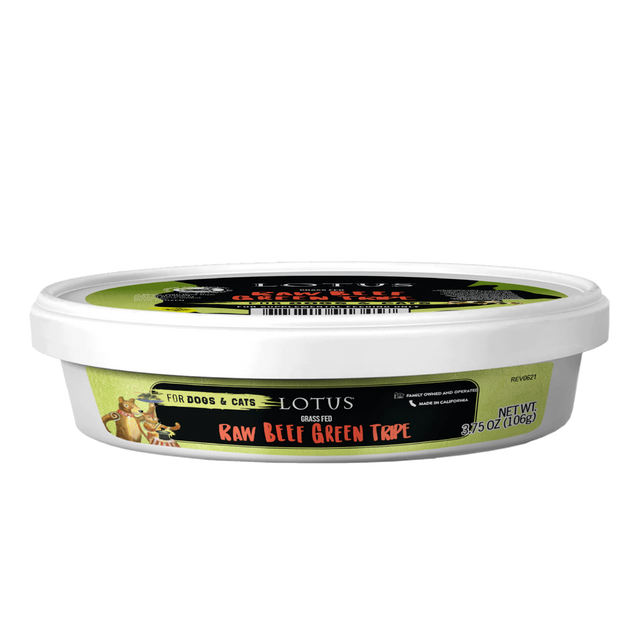 Lotus Raw Beef Green Tripe Topper