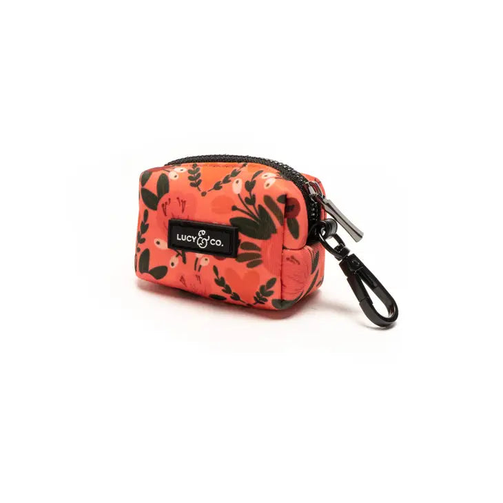Fabric Poop Bag Pouch