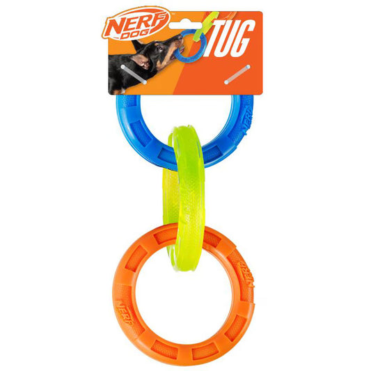 NerfDog TPR 3-Ring Tug