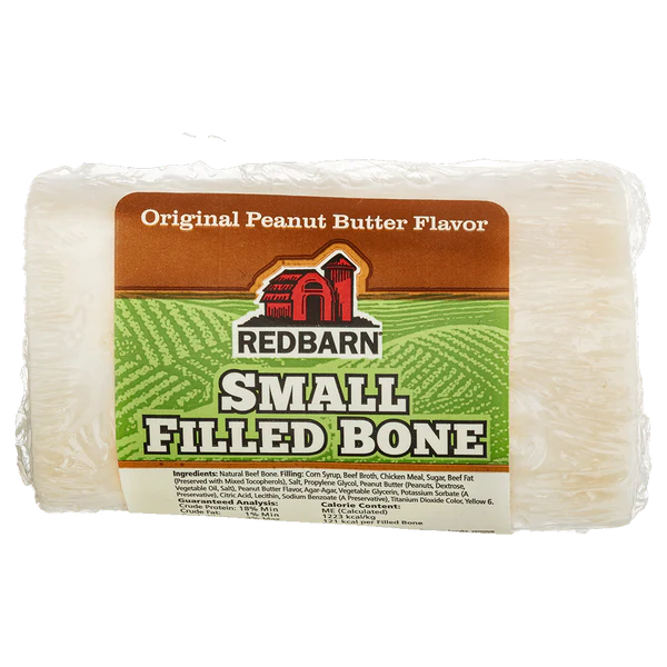Filled Shin Bone Peanut Butter Flavor | Redbarn