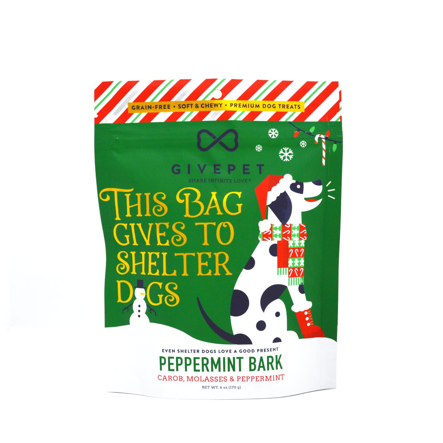 GivePet Peppermint Bark Dog Treats
