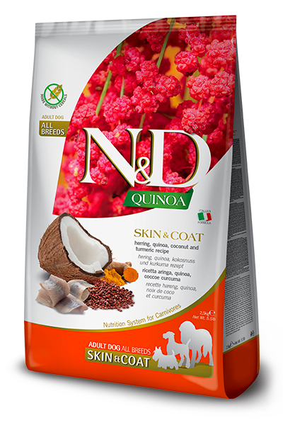 Farmina N&D Quinoa - SKIN & COAT HERRING