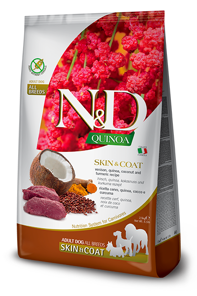Farmina N&D Quinoa - SKIN & COAT VENISON
