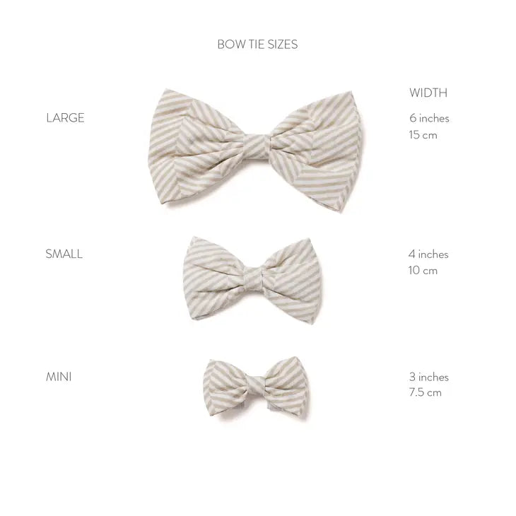 Red Check Bow Tie by The Paws