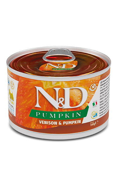 FARMINA- Venison & Pumpkin Adult wet dog food