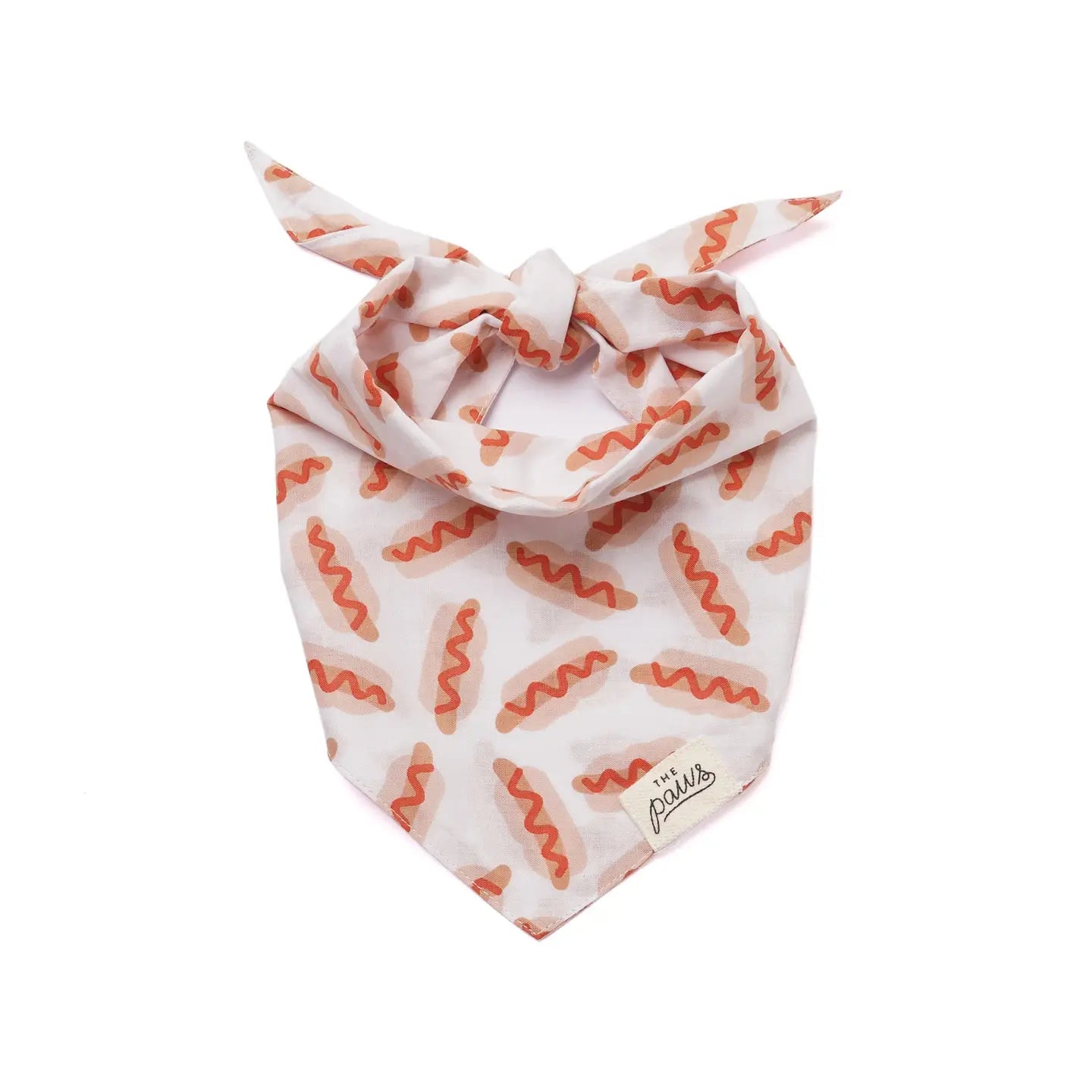 Sizzle Hotdog Dog Bandana