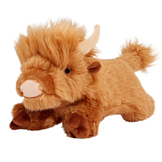 Shaggy Highland Cow Plush Toy