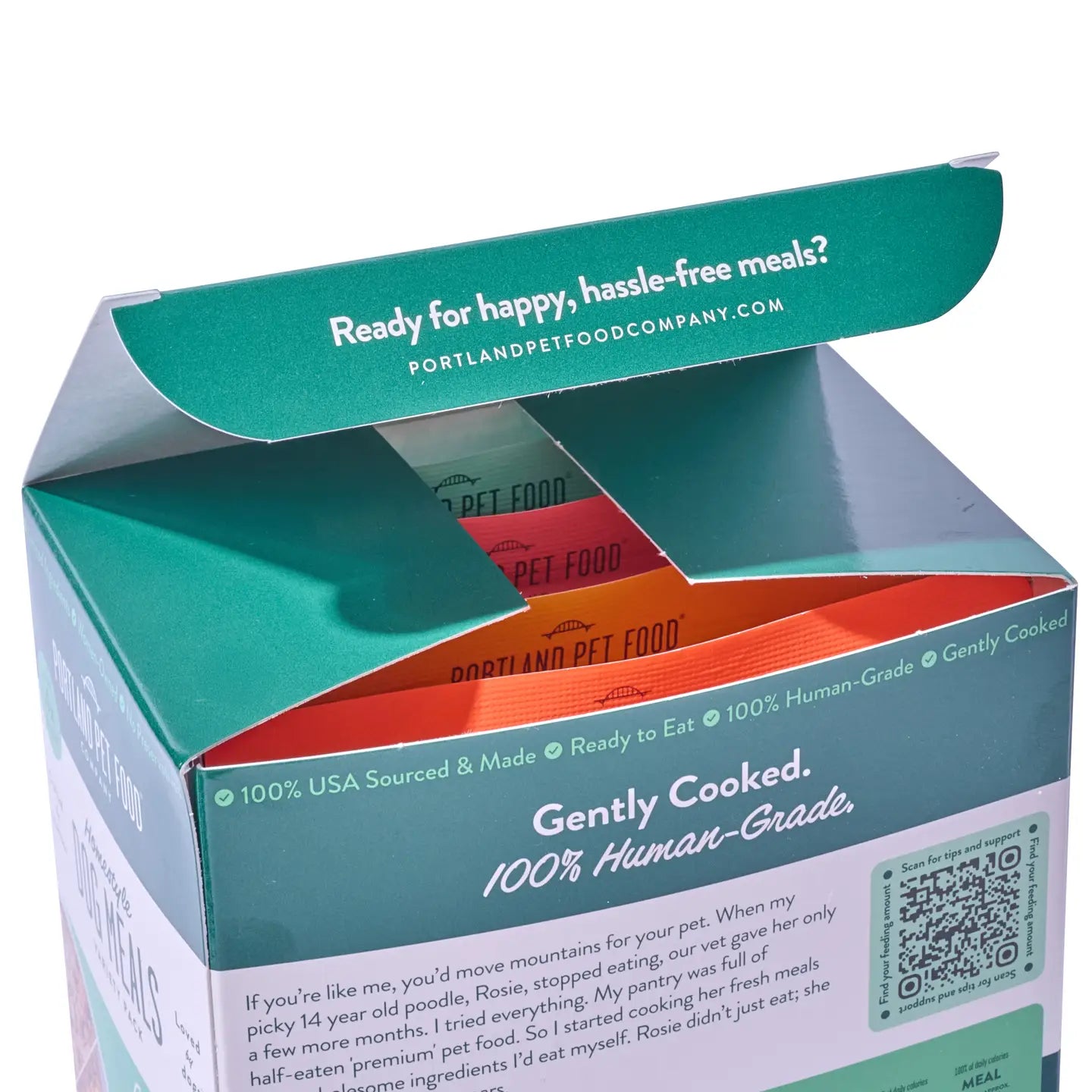Portland Pet Homestyle Dog Meals- Mixed 4 Pack