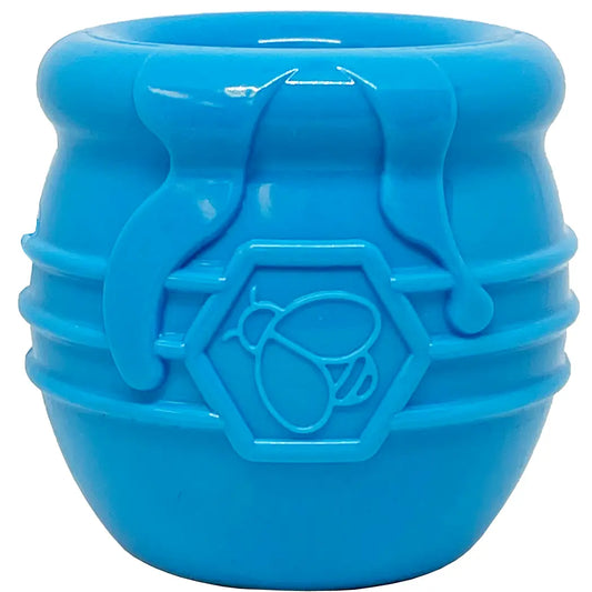 Blue Honey Pot Treat Dispenser | SodaPup