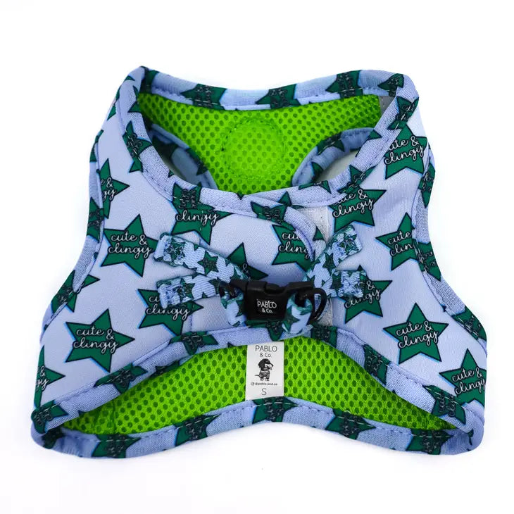 Cute & Clingy Stars Step-In Harness | Pablo & Co