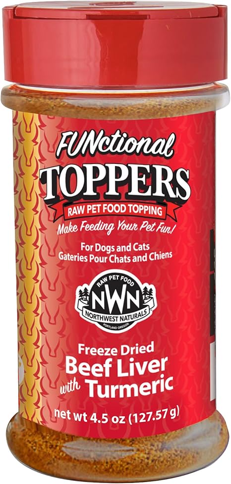 Freeze Dried Beef Liver & Turmeric Functional Topper | NWN