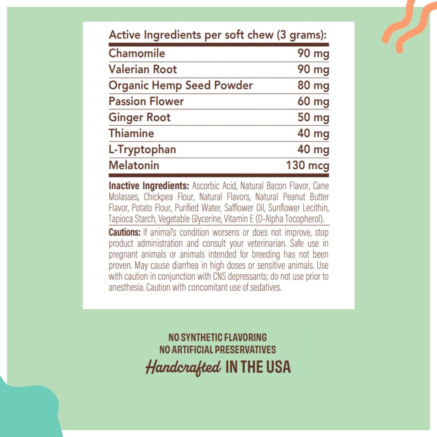 Natural Dog Company Calming Chews