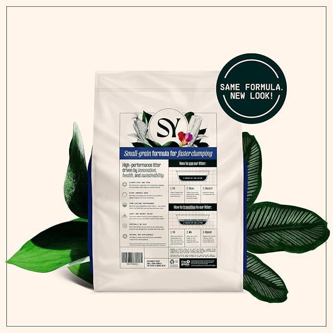 Small Grain Cat Litter | Sustainably Yours