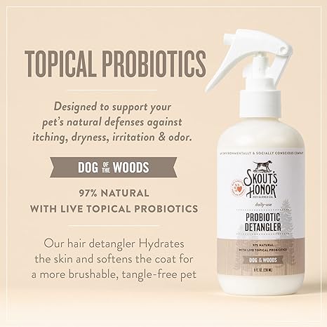 Dog of the Woods Probiotic Detangler