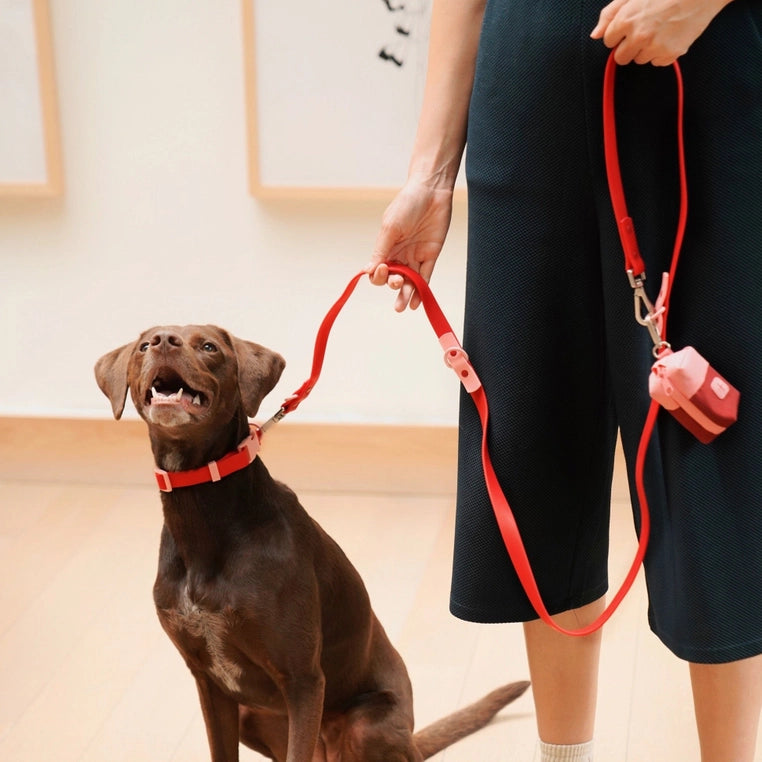 The Fritz Collar Durable, Waterproof & Two-Tone | Cherry