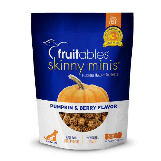 Skinny Minis Pumpkin & Berry Flavor Dog Treats