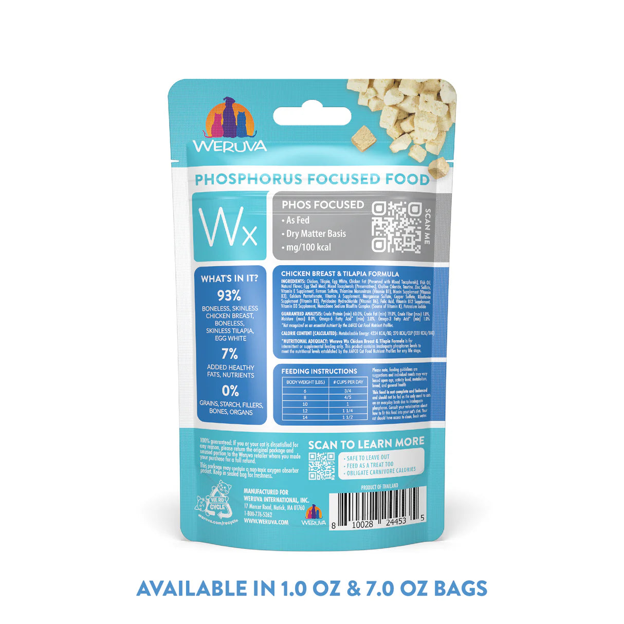 Weruva Freeze Dried Phosphorus Focused Cat Food