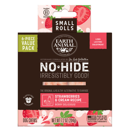 Packaged No-Hide: Strawberries & Cream Chews