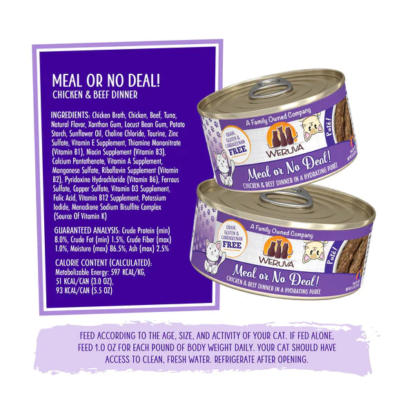 Weruva Cat Paté - Meal or No Deal! Recipe