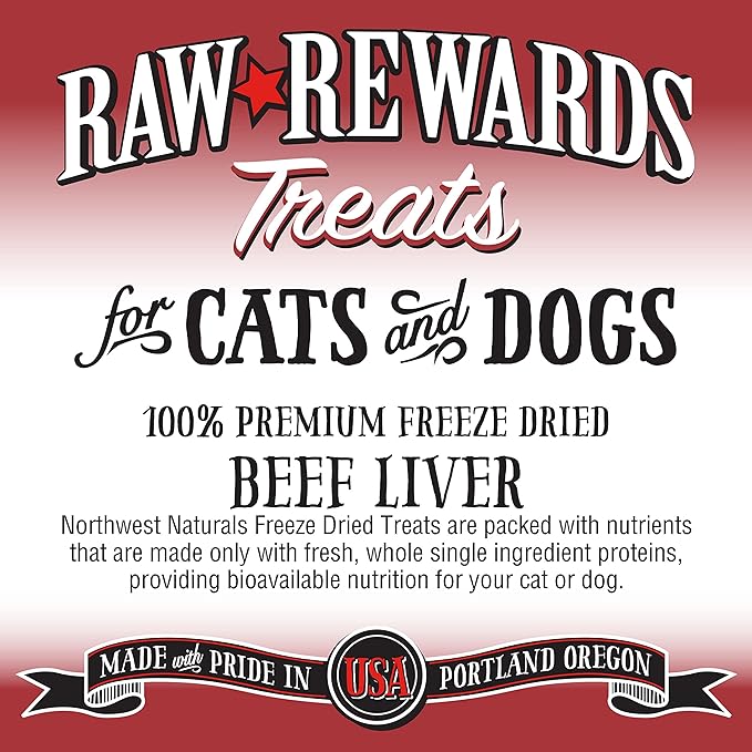 Raw Rewards Freeze Dried Beef Liver