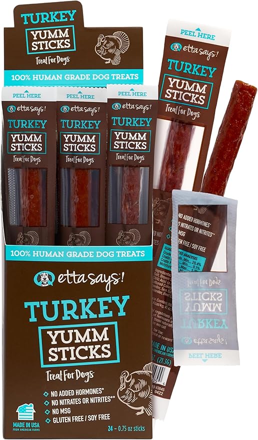 Turkey YUMM Sticks | Etta Says
