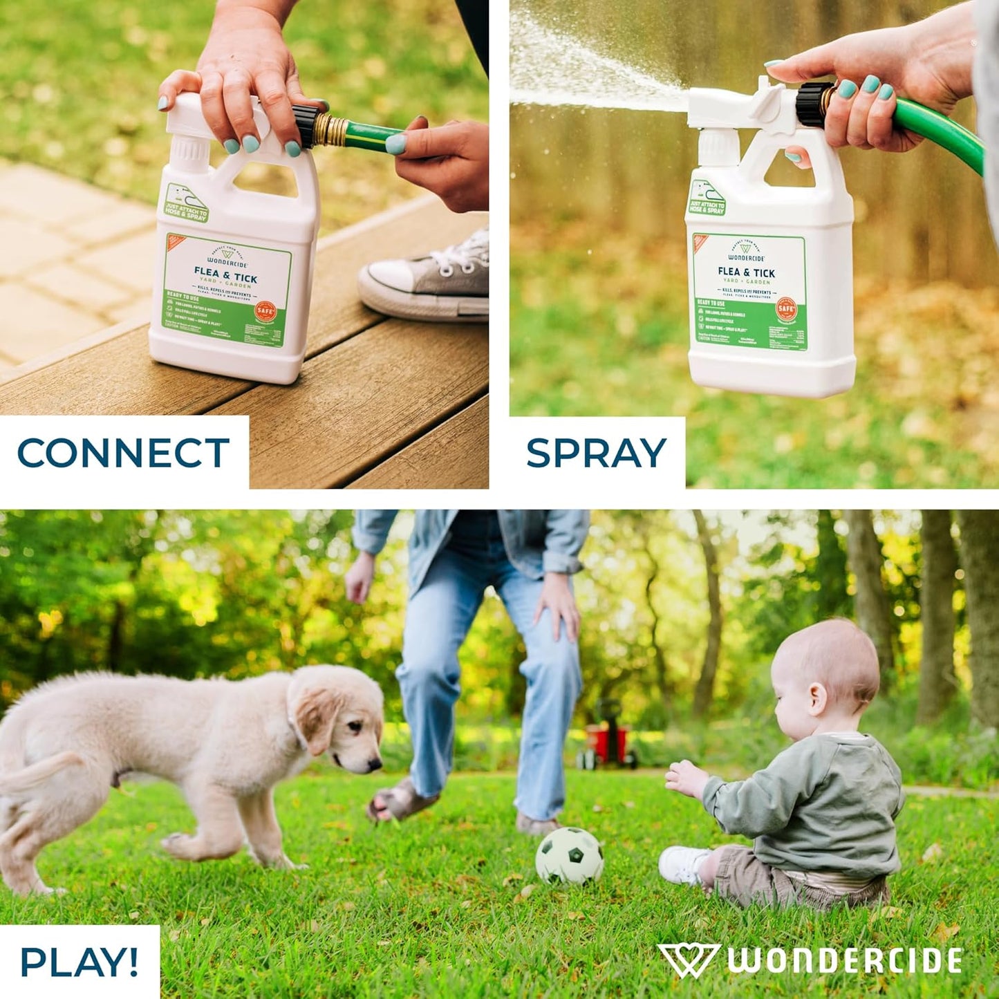 Wondercide "Ready to Use" Natural Flea & Tick Yard and Garden Spray