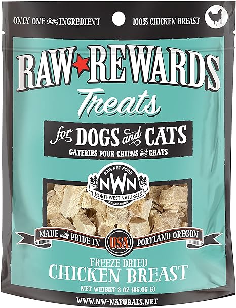 Raw Rewards Freeze Dried Chicken Breast